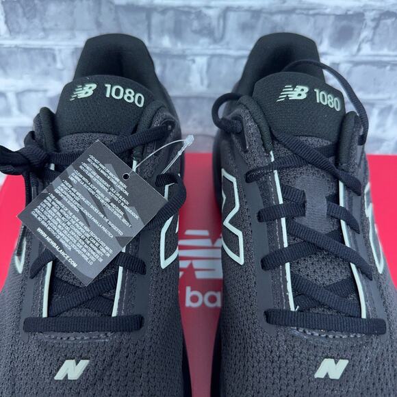 New Balance 1080 V15 Black Black Running Shoes M10805MD Mens Size 9.5 D NIB main image 6